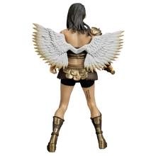 Load image into Gallery viewer, Figure with angel wings and warrior attire on a white background