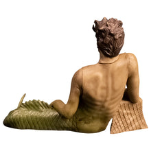 Load image into Gallery viewer, Two figurines, one in a silver dress and the other in a mermaid costume, on a white background