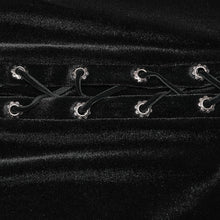 Load image into Gallery viewer, side lacing on skirt on display