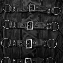 Load image into Gallery viewer, buckle details on front of vest