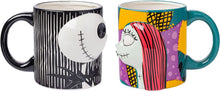 Load image into Gallery viewer, jack and sally mugs side by side