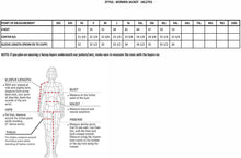 Load image into Gallery viewer, size chart