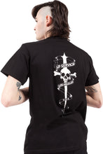 Load image into Gallery viewer, model showing back of shirt