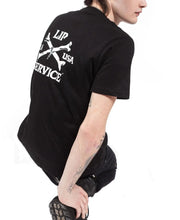 Load image into Gallery viewer, model showing back of shirt