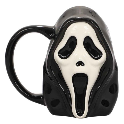 front of mug on display