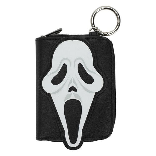front of wallet on display