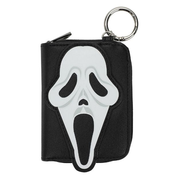 front of wallet on display