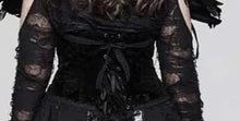 Load image into Gallery viewer, model showing back of corset
