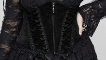 Load image into Gallery viewer, model showing front of corset

