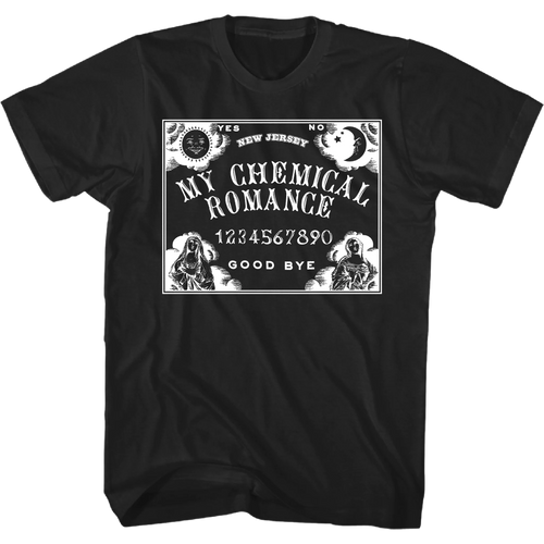 front of shirt on display