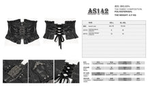 Load image into Gallery viewer, belt details and size chart
