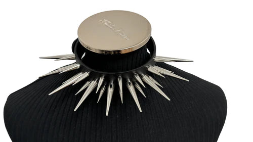 collar on mannequin