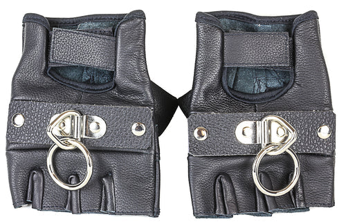 gloves on display