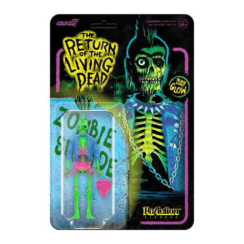 figure on display in box