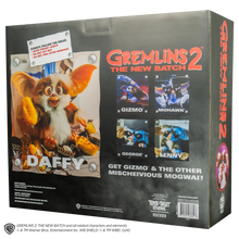 Load image into Gallery viewer, Gremlins 2 toy box packaging with character images and text
