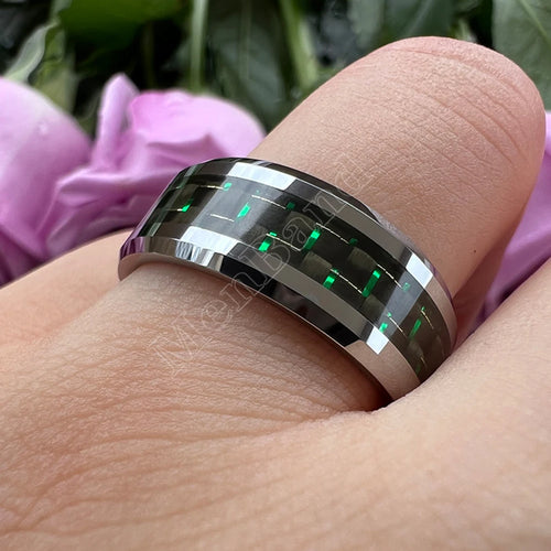 model wearing ring
