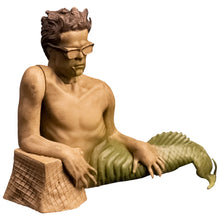 Load image into Gallery viewer, Two figurines, one in a silver dress and the other in a mermaid costume, on a white background
