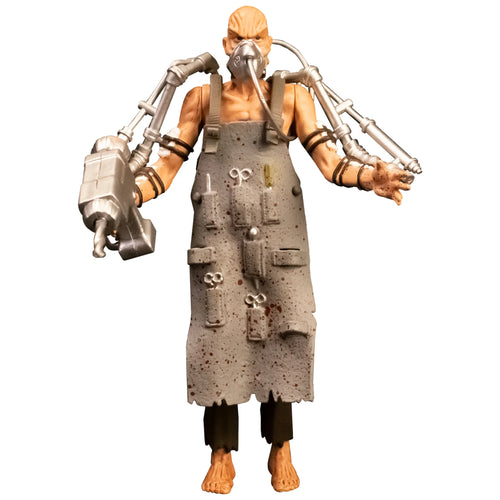 Action figure with a detailed outfit and accessories on a white background