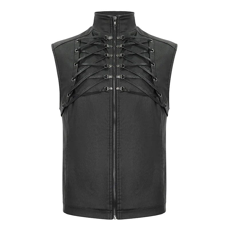 front of vest on display