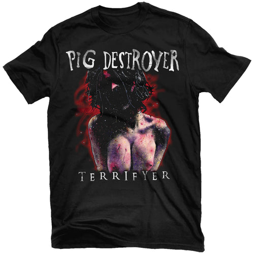 front of shirt on display