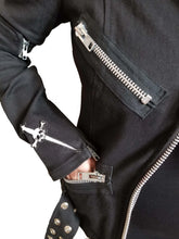 Load image into Gallery viewer, patch on display on a jacket
