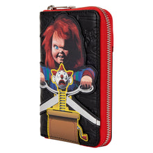 Load image into Gallery viewer, front of wallet on display with white background
