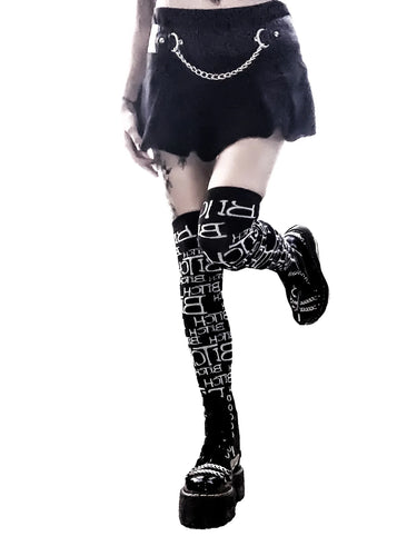 model wearing socks