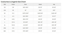 Load image into Gallery viewer, size chart
