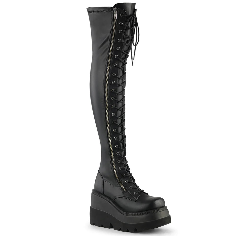 side of boot on display