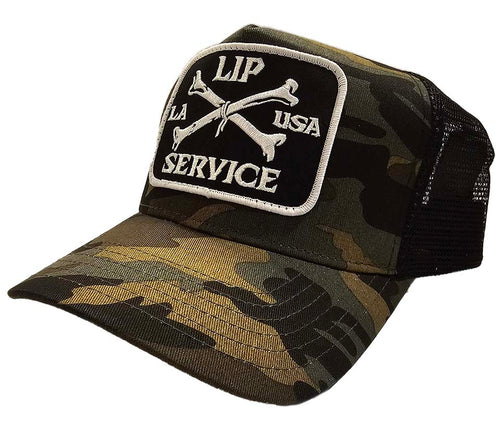 front of hat on display