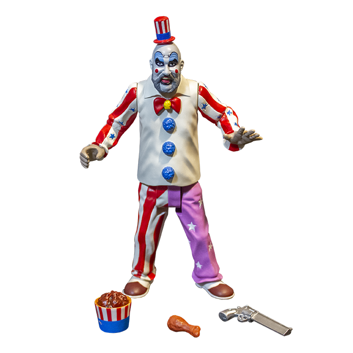 front of figure