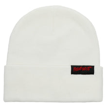 Load image into Gallery viewer, back of beanie on display
