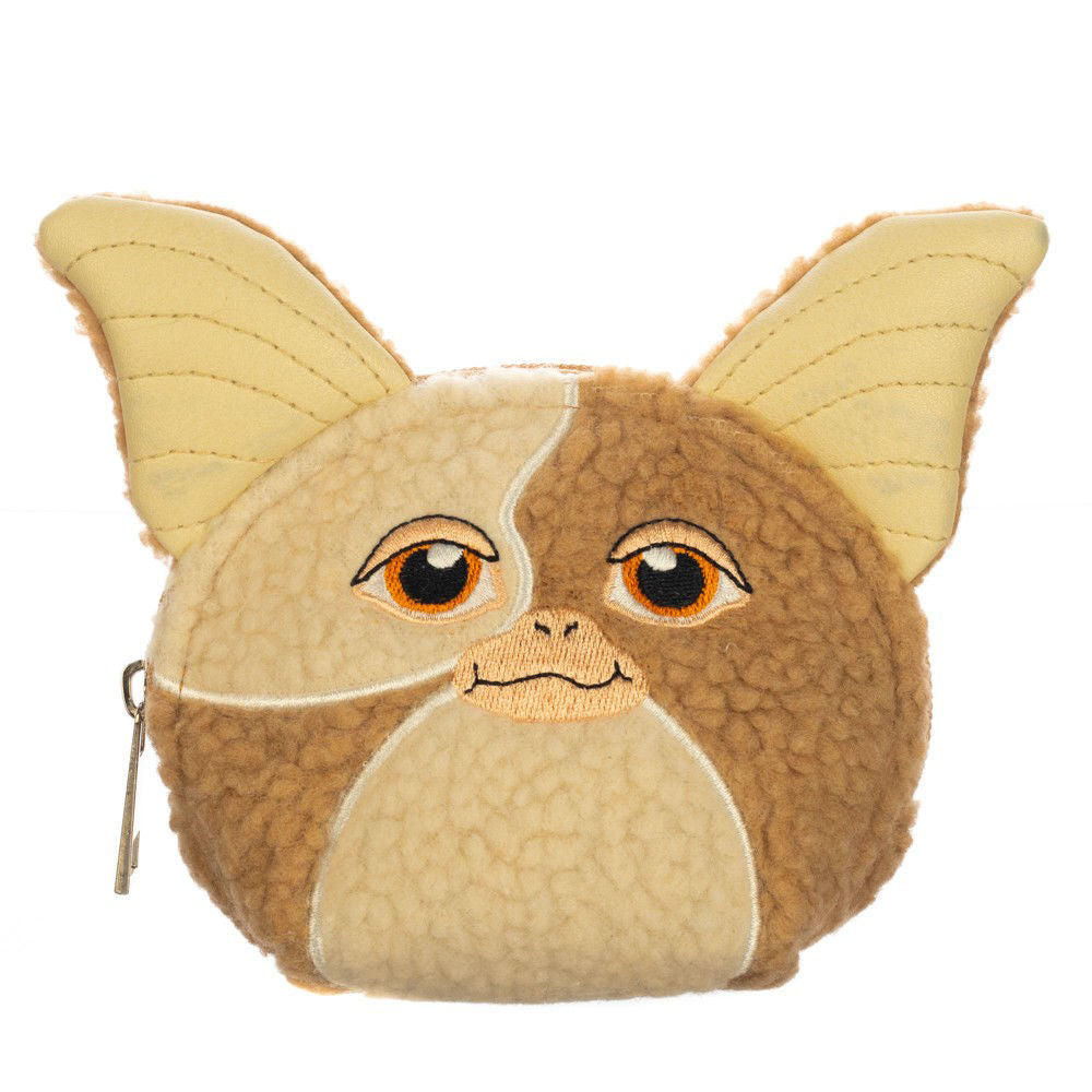 Gremlins Gizmo zipper closure coin pouch.