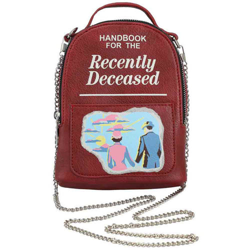 front of bag on display