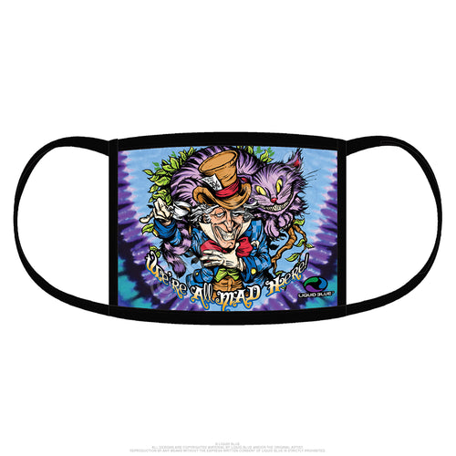 front of mask