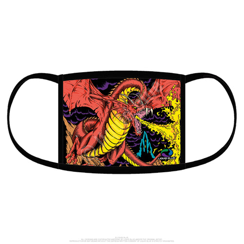 front of mask