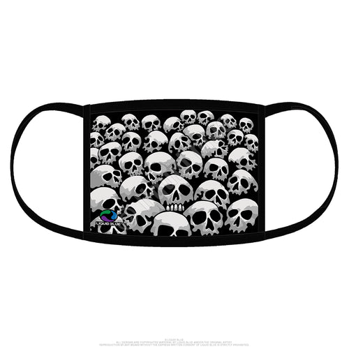 front of mask