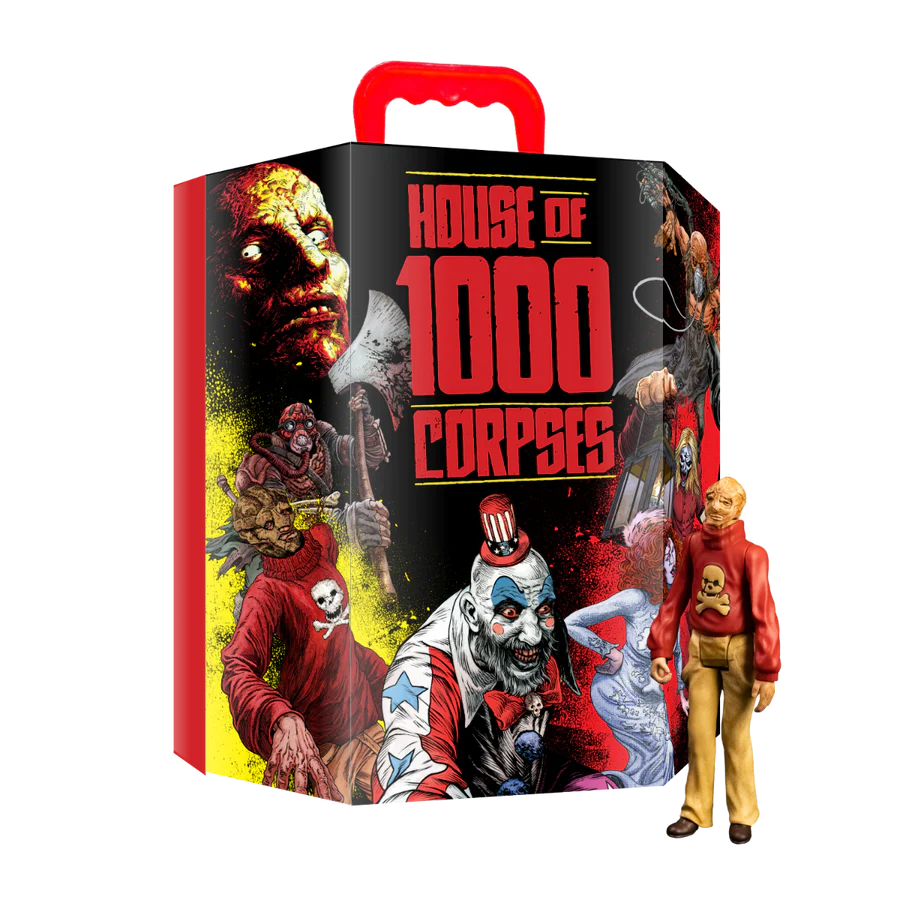 front of case on display