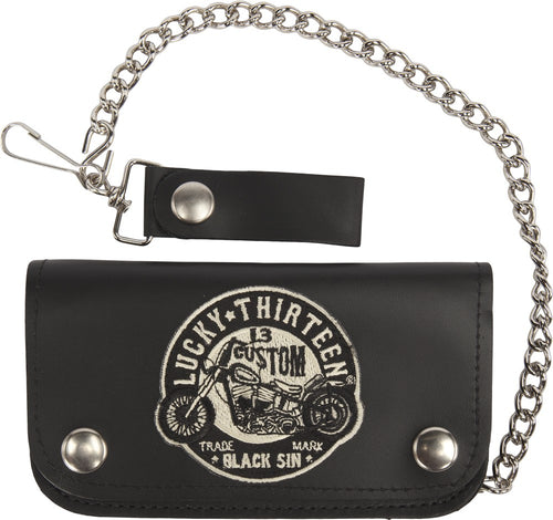 front of wallet