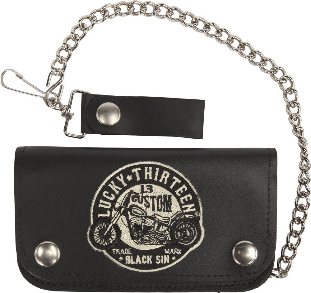 front of wallet