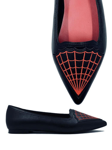 top and side of shoe