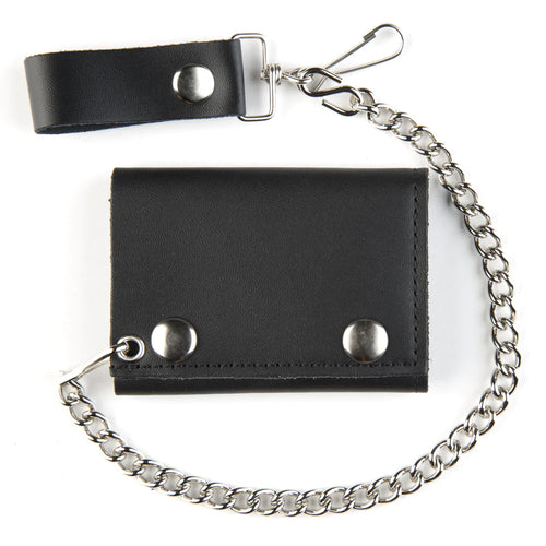front of wallet on display