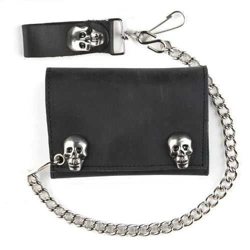 front of wallet on display