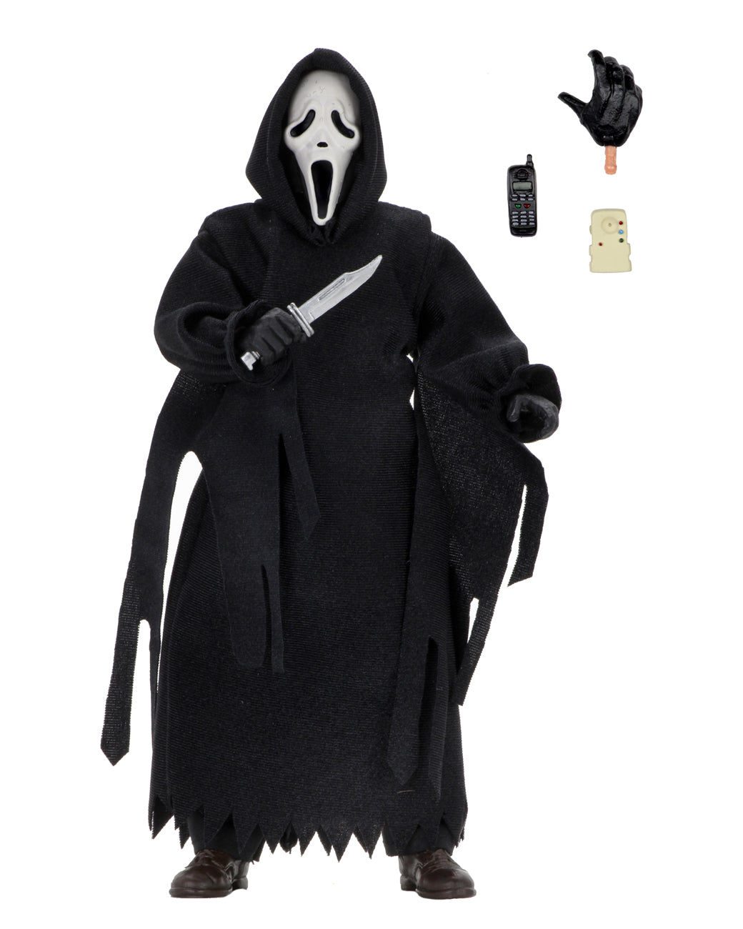 figure on display with accessories