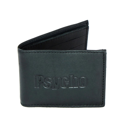 front of wallet on display