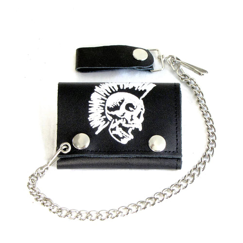 front of wallet on display