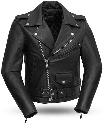 front of jacket on display