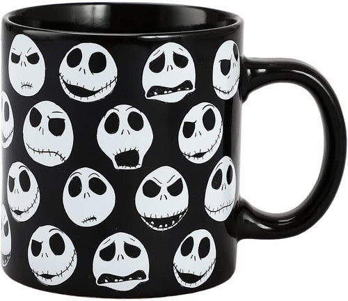front of mug on display
