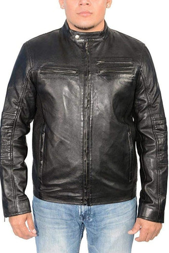 model showing front of jacket