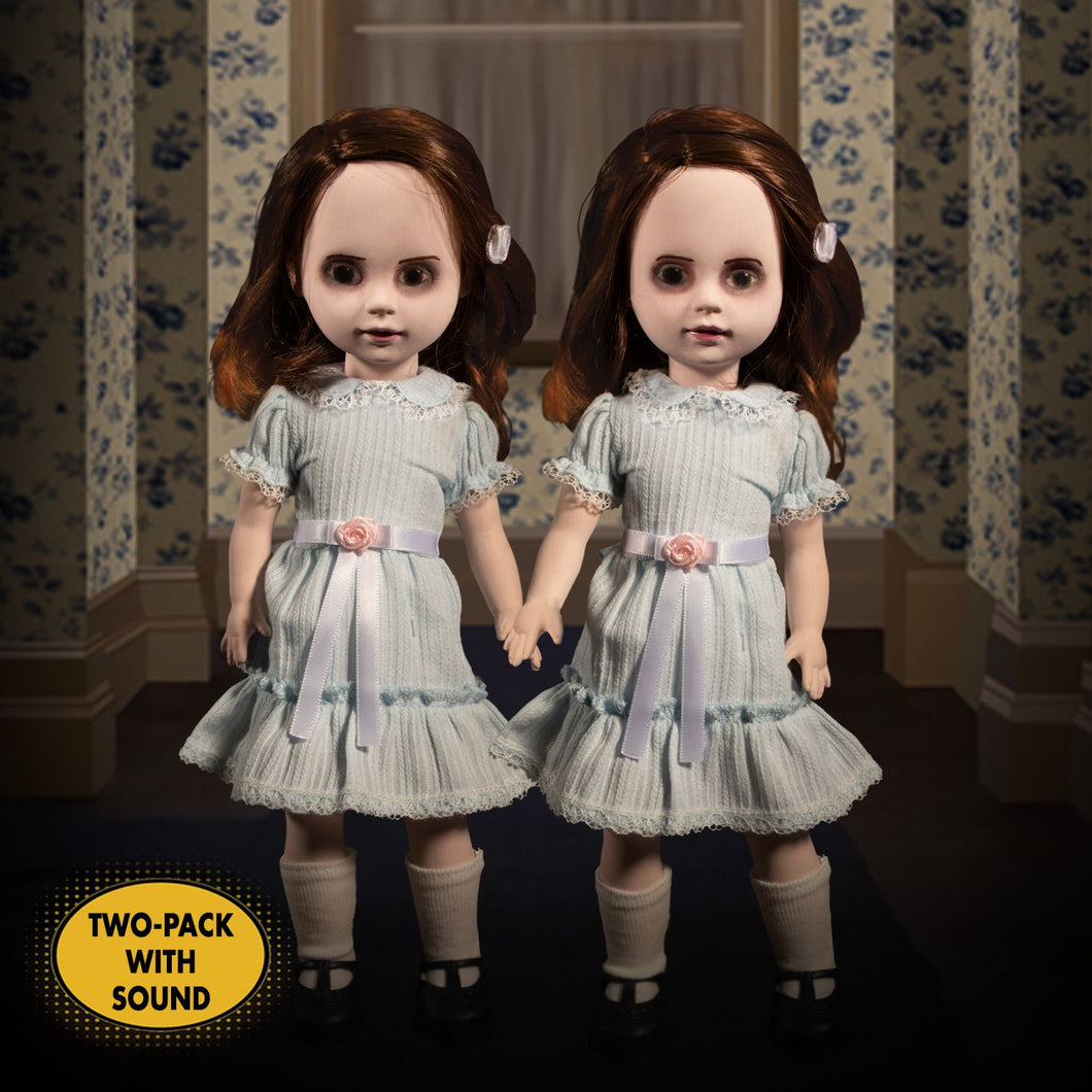 front of dolls